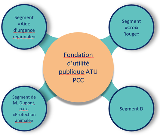 La Fondation d'utilité publique ATU, PMS (Personne morale segmentée) ou "Protected Cell Company" (PCC)